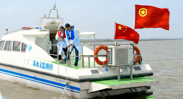 無人機應用密集監控太湖藻類生長動態(圖1) 無人機應用密集監控太湖藻類生長動態(圖1)