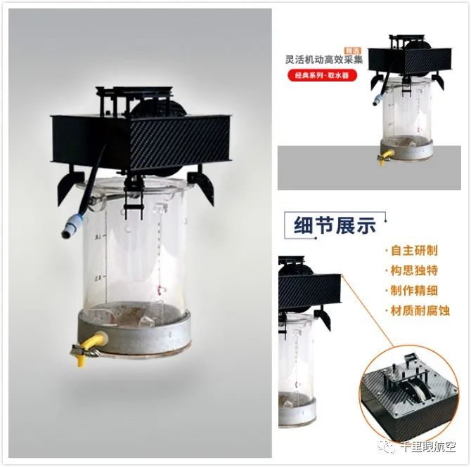 環保無人機搭載氣體檢測儀、取水器 解決環境監(圖3)
