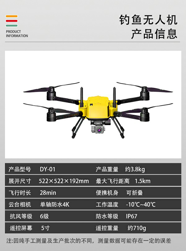 釣魚無人機DY-01型(圖2) 系留無人機X-6C型(圖2)